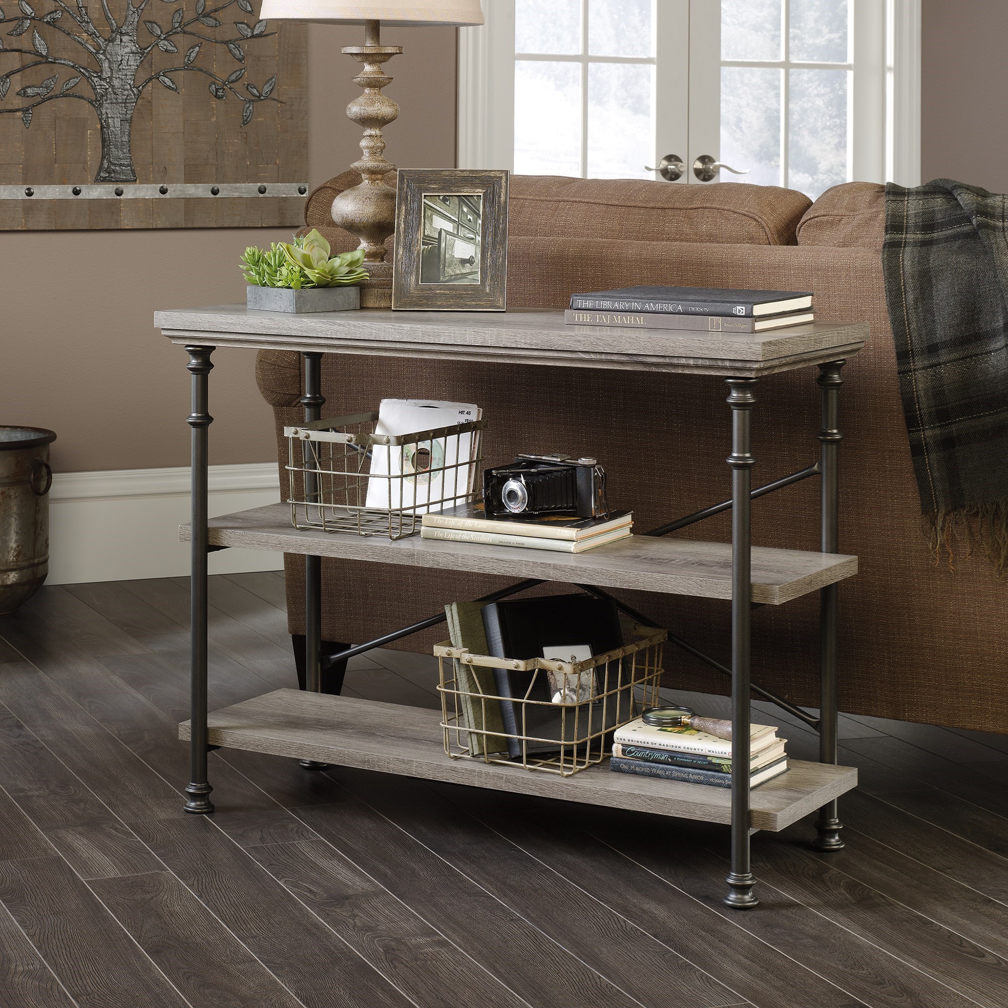 Sauder canal deals street tv stand